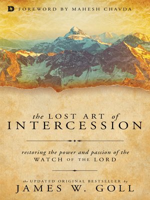 cover image of The Lost Art of Intercession